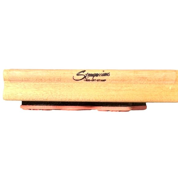 Stampressions G-1517 Glamorous Ghoulie Shot Halloween Rubber Stamp - Picture 3 of 5